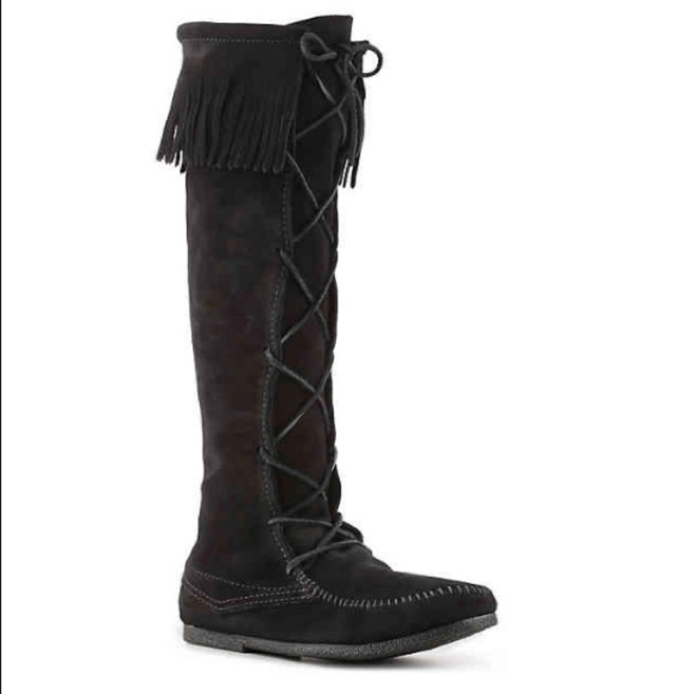 Minnetonka Fringe Boots